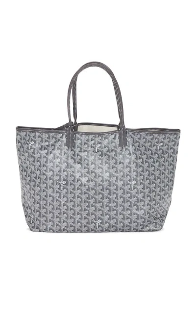 Fwrd Renew Goyard Saint Louis Pm Tote Bag In Gray