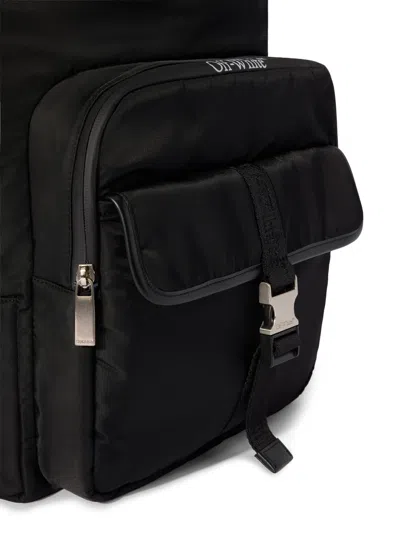 Off-white Logo Buckle Outdoor Backpack