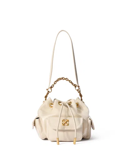 Off-white Dumbo.b Bucket Bag In White