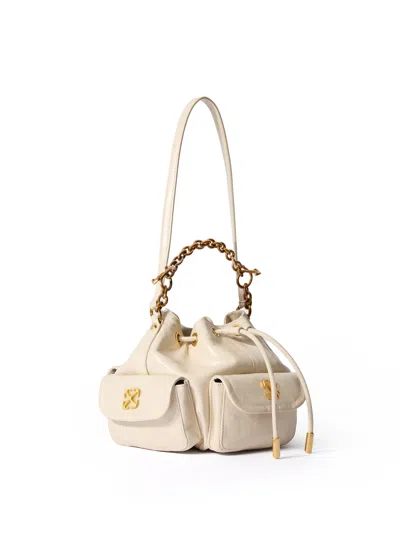 Off-white Dumbo.b Bucket Bag In White