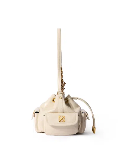 Off-white Dumbo.b Bucket Bag In White