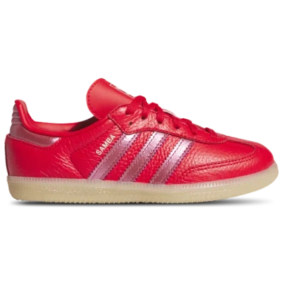 Adidas Originals Girls Adidas Adidas Samba In Red