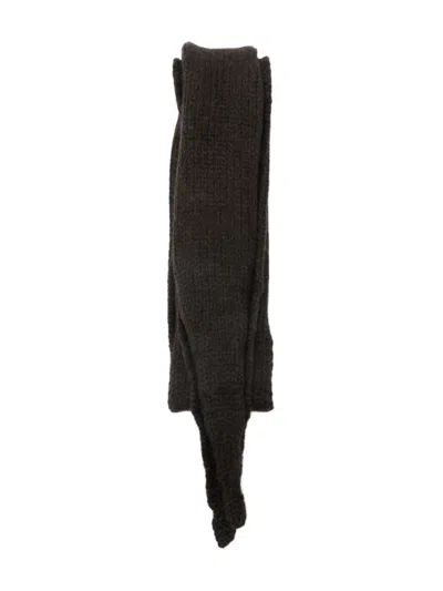 Studio Nicholson Knitted Scarf In Black