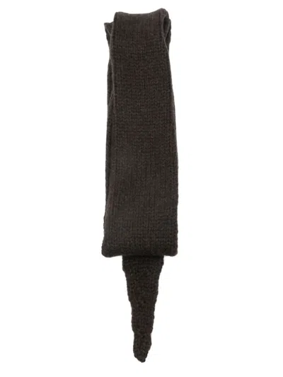 Studio Nicholson Knitted Scarf In Black
