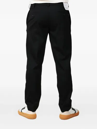 Officina 36 Button Trousers In Black