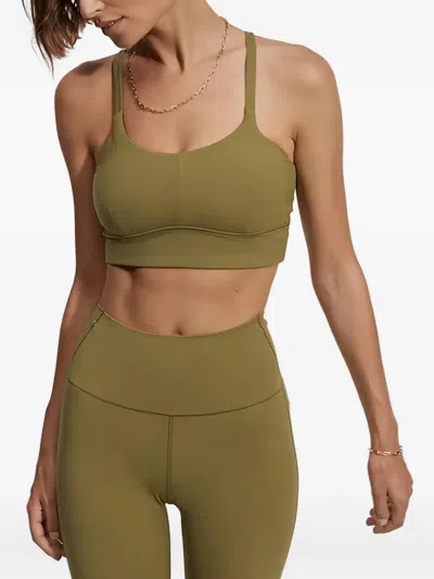 Varley Scoop-neck Bra In Green