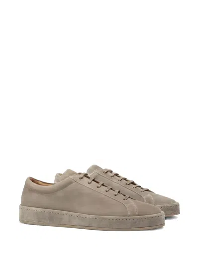 Aurélien Voyager Suede Sneakers In Brown