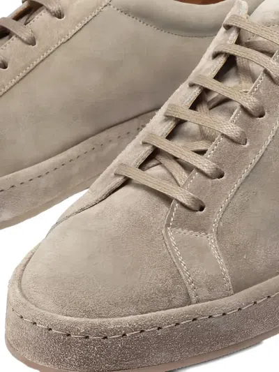 Aurélien Voyager Suede Sneakers In Brown