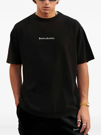 Homies Marbella Videogame 6.0 Drawstring Logo Shorts In Black