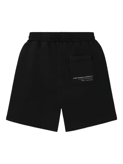 Homies Marbella Videogame 6.0 Drawstring Logo Shorts In Black