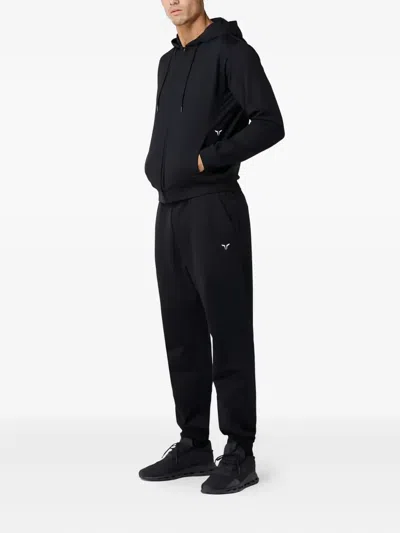 Squatwolf Zip Regular Hoodie In Black