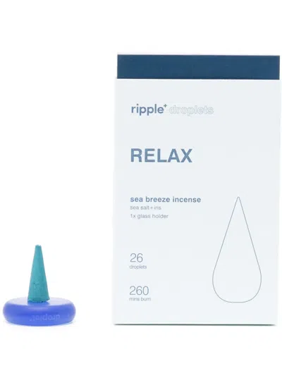 Ripple Sea Breeze Incense Droplets (pack Of 26) In Blue