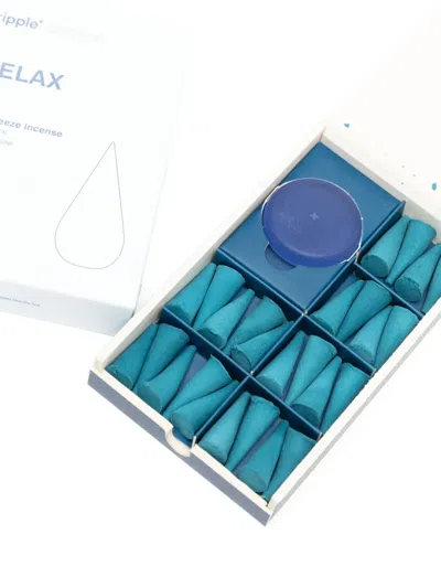 Ripple Sea Breeze Incense Droplets (pack Of 26) In Blue