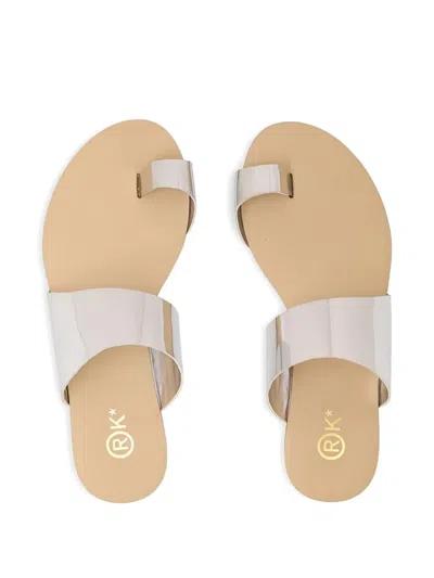 Rk Strap Sandals In White