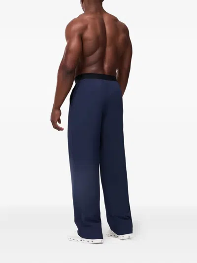 弹性编织运动裤