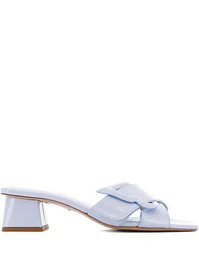 Sophia Webster 50mm Blair Buckle-strap Sandals In Purple