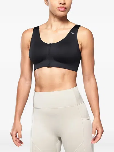 正面拉链文胸式上衣