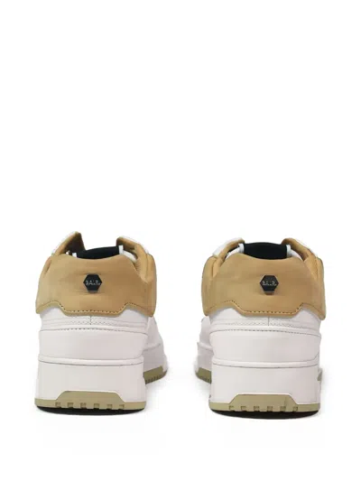 Balr. Logo-plaque Sneakers In White