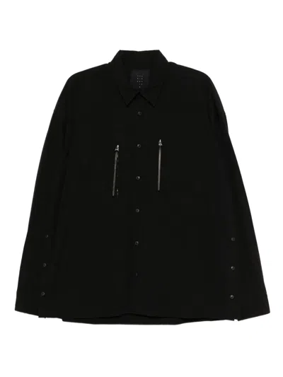 The Viridi-anne Button-up Shirt In Black