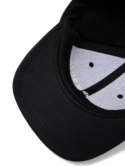 Wacko Maria Embroidered Baseball Cap In Black