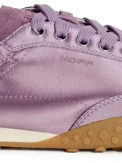 Hoff Bridge Ruched Sneakers In Purple