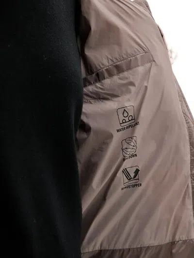 Bomboogie Rome Hooded Padded Jacket In Neutral