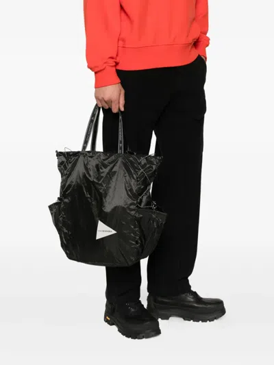 And Wander Sil Tote Bag In Black