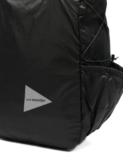 And Wander Sil Tote Bag In Black