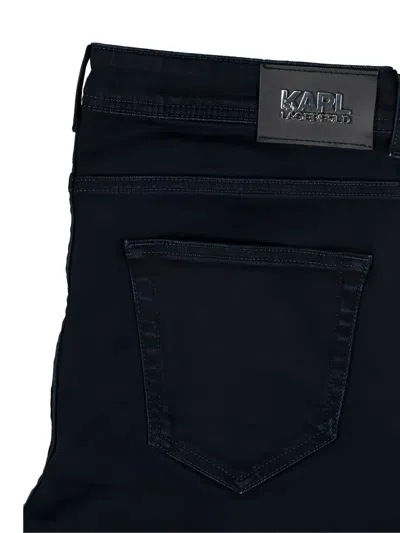 Karl Lagerfeld Five-pocket Jeans In Blue