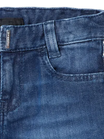 Givenchy 4g Monogram Jeans In Blue
