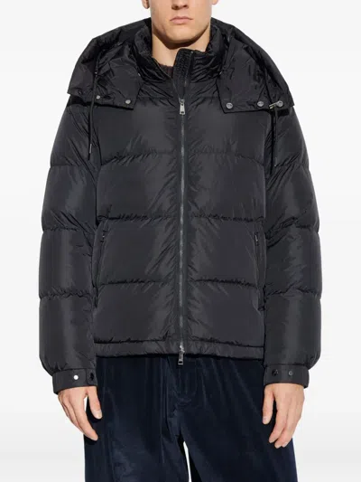 Add Hooded Ped Jacket In Black