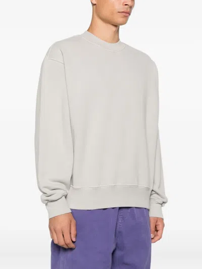 Stone Island Compass-badge Sweatshirt In White