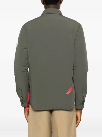 After Label Belluno Buttoned Jacket In Gray