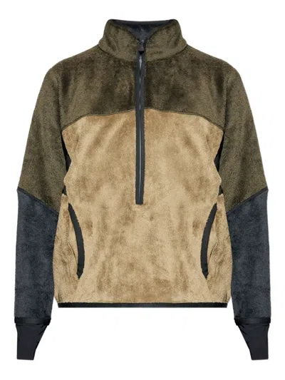 Moncler Zip-up Sweater In Multi