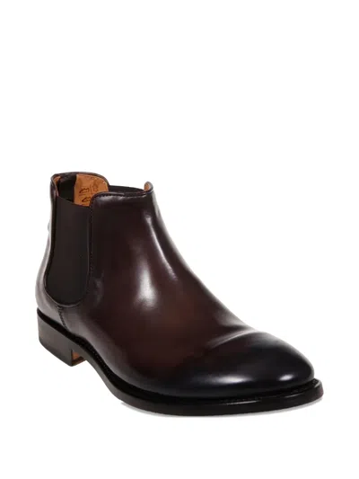 Alberto Fasciani Abel Chelsea Boots In Brown