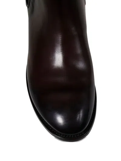 Alberto Fasciani Abel Chelsea Boots In Brown