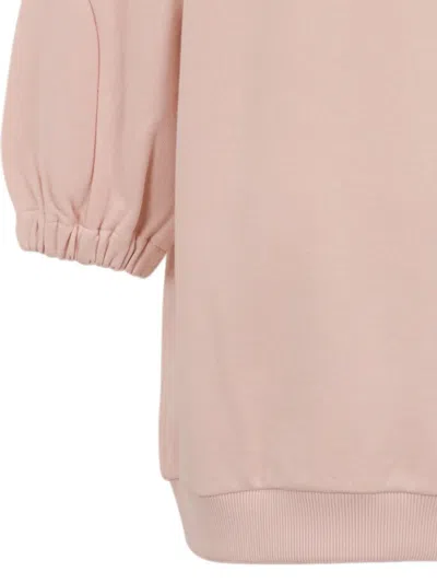 Missoni Hooded Embellished Dress In Pink