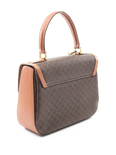 Pre-owned Celine 2000s Macadam Handbag In Brown
