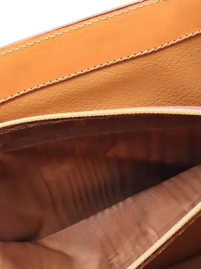 Pre-owned Celine 2000s Macadam Handbag In Brown