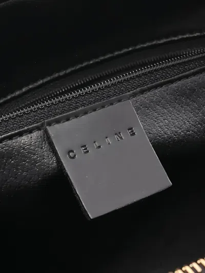 Pre-owned Celine Macadam Handbag In Black