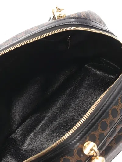 Pre-owned Celine Macadam Handbag In Black
