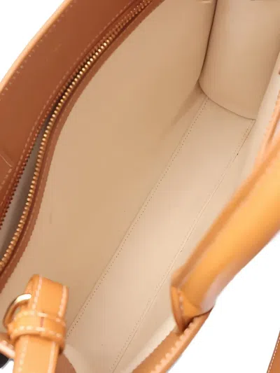 Pre-owned Celine Small Vertical Hippopotamus Tote Bag In White