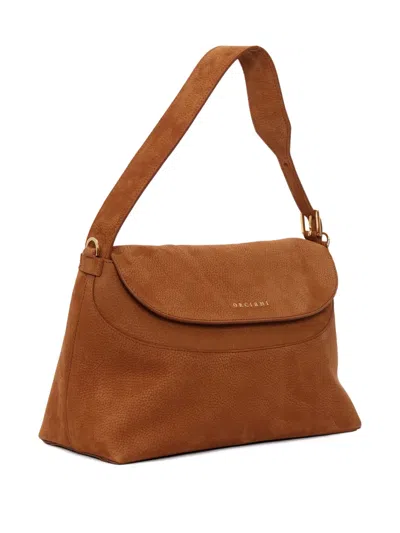 Orciani Nana Tote Bag In Brown