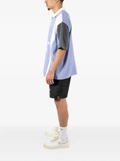 Whyat Logo-print T-shirt In Purple
