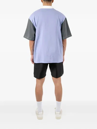 Whyat Logo-print T-shirt In Purple