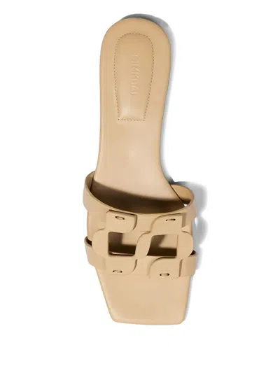 Simkhai Monogram Slide In Camel In Neutral