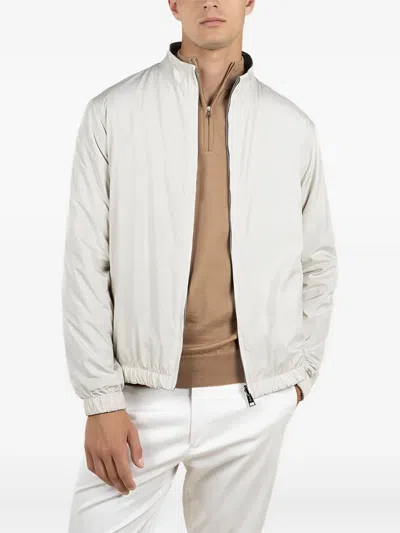 Aurélien Resort Reversible Shell Jacket In Neutral