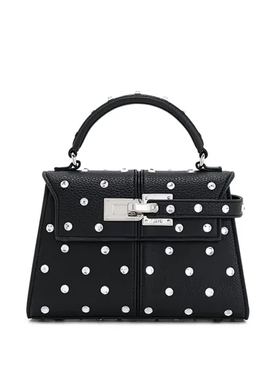 Jw Pei Elise Crystal Embellished Top Handle Bag In Black