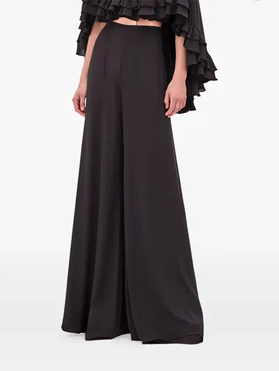 Alexis Cortese Ruffled Blouse In Black