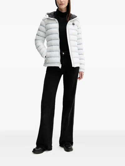 Blauer Ellis Hooded Jacket In White